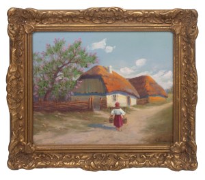Aleksander Makowski (1869-1924), Upalny dzień na wsi