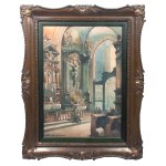 Wladyslaw Chmielinski (1911-1979), Prayer in St. Mary's Church