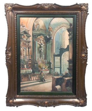 Władysław Chmieliński (1911-1979), Modlitwa w Kościele Mariackim