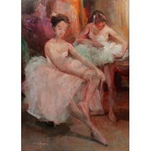 Miloslava Vrbova-Štefková (1909 - 1991), Before the show