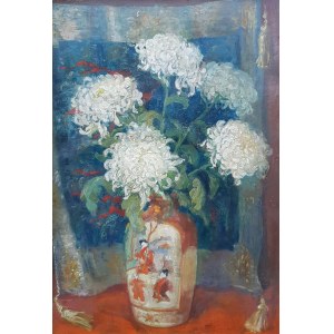 Zofia Wojtkiewicz (b. 1904), Chrysanthemums, 1929.