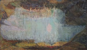 Zbigniew Jaskierski (1928 - 1969), Pejzaż - Jezioro VIII, 1961-63