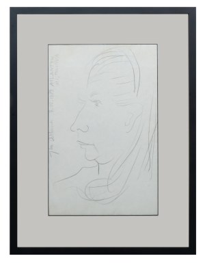 Jan Dobkowski (ur. 1942), Portret kobiety, 1989 r.