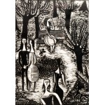 Maria Wąsowska (1931 - 1993), Park, 1959 r.