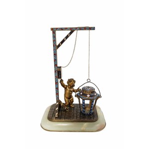 Table lamp, France, circa 1900.