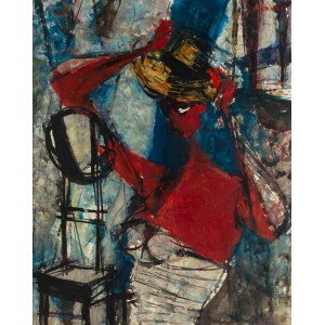 Zygmunt Menkes (1896 Lviv - 1986 Riverdale), Girl in front of the mirror