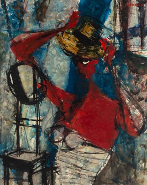 Zygmunt Menkes (1896 Lwów - 1986 Riverdale), Dziewczyna przed lustrem