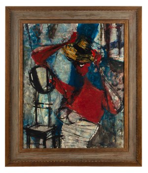 Zygmunt Menkes (1896 Lwów - 1986 Riverdale), Dziewczyna przed lustrem