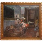 Henryk Szczygliński (1881 Łodź - 1944 Warsaw), Woman in the Interior