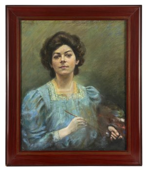 Tekla Michalina Nowicka (1877-1932), Autoportret, 1906