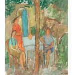 Zygmunt Landau (1898 Łódź - 1962 Tel Aviv), Kobiety w ogrodzie