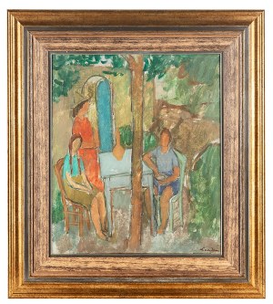 Zygmunt Landau (1898 Łódź - 1962 Tel Aviv), Kobiety w ogrodzie