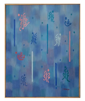 Janina Kraupe-Świderska (1921 Sosnowiec - 2016 Kraków), Prześwity nieba, 2009