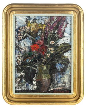 Wanda Wedecka (1919 Homel - 2011 Warszawa), Polne kwiaty, 1964