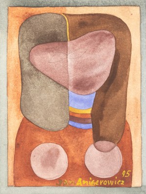 Jan Aniserowicz (1929-2007), Dziewczyna, 1995