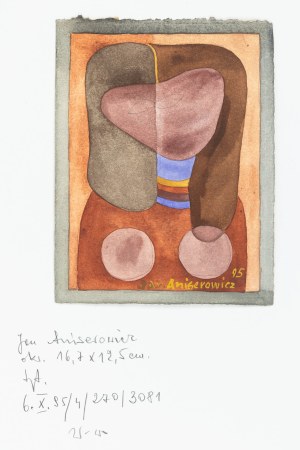 Jan Aniserowicz (1929-2007), Dziewczyna, 1995