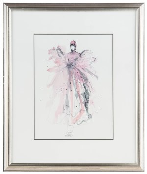 Anna Halarewicz (ur. 1983), Dama w różu, 2017