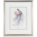 Anna Halarewicz (geb. 1983), Frau in einem Kleid, 2017
