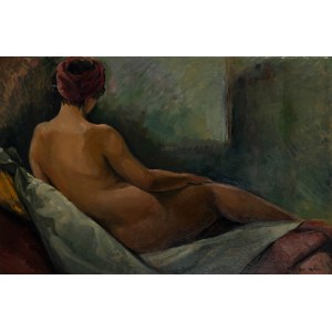 Monique Melin (1920-1997), Nude in a Turban