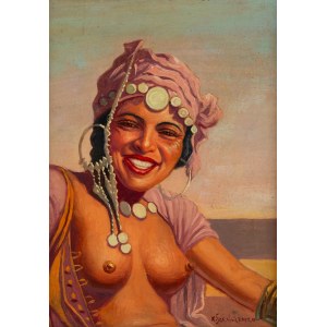 Konstanty Shevchenko (1910 Varsavia-1991), Modella nel deserto