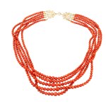 Necklace, mid-20th century.