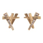 Earrings, 2nd half of the 20th century.