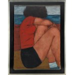 Jerzy Nowosielski (1923 - 2011), Gymnast, circa 1950.