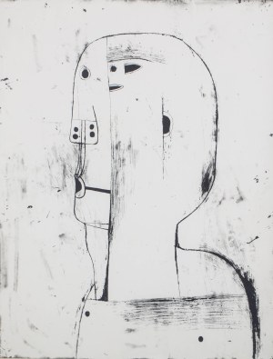 Zdzisław Beksiński (1929-2005), Głowa, 1959