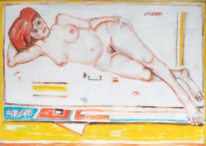 Eugeniusz Markowski (1912-2007), Modelka z ASP, 1999