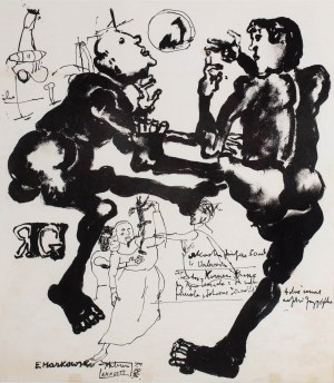 Eugeniusz Markowski (1912-2007), Bez tytułu (Amnesty), 1972