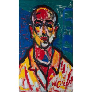 Wieslaw Obrzydowski (1938 - 2017), Self-portrait, 2008