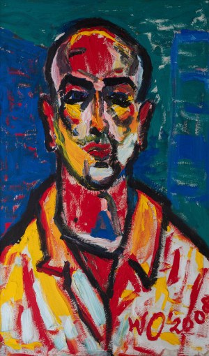 Wiesław Obrzydowski (1938 - 2017), Autoportret, 2008