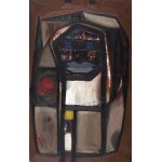Stefan Krygier (1923-1997), Kobieta z różą, 1964