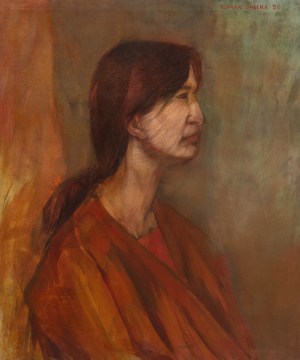 Roman Opałka (1931-2011), Portret, 1956