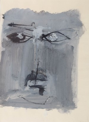 Roman Opałka (1931-2011), Twarz, 1957