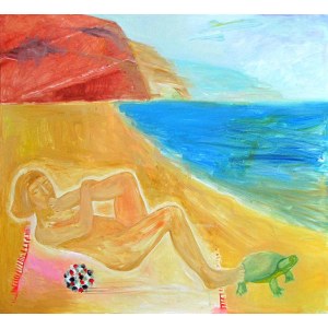 Nikt (Jolanta Nitka , ur. 1961), Na żółtym piasku, 2013