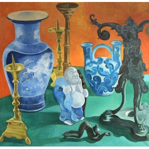 Tomasz Karabowicz (b. 1971), Still life - Happy Buddha 2, 2016