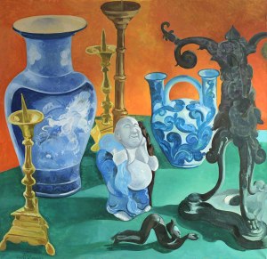 Tomasz Karabowicz (ur. 1971), Martwa natura - Happy Budda 2, 2016