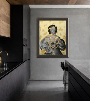 Daria Zbień, Lady in gold, 2024