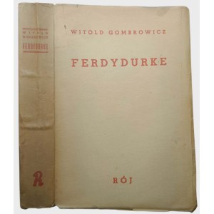 Witold Gombrowicz, il. Bruno Schulz, Ferdydurke (1938).