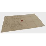 Document of the establishment of an examiner in the districts of Częstochowa and Lelow (1812).