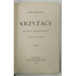 Henryk Sienkiewicz, Krzyzacy. Vol. II-IV (1900) - [1st ed.]