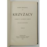 Henryk Sienkiewicz, Krzyzacy. Vol. II-IV (1900) - [1st ed.]