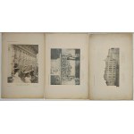 Architectural album of monuments of XII-XIX centuries. - 25 cards from various notebooks