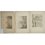 Architectural album of monuments of XII-XIX centuries. - 25 cards from various notebooks