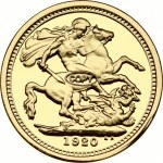 Australia 1 Sovereign 1920 S Copy!