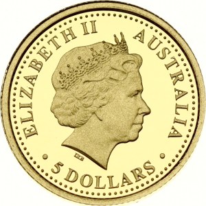 Australia 5 Dollari 2006 P Sydney Opera House