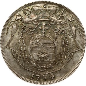 Austria Salzburg Taler 1774 M