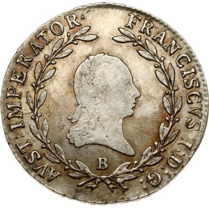 Austria 20 Kreuzer 1815 B