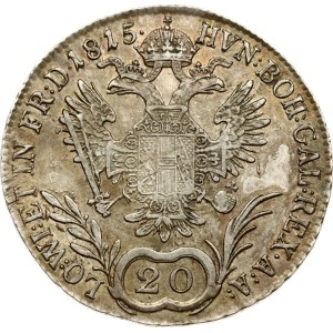 Austria 20 Kreuzer 1815 B